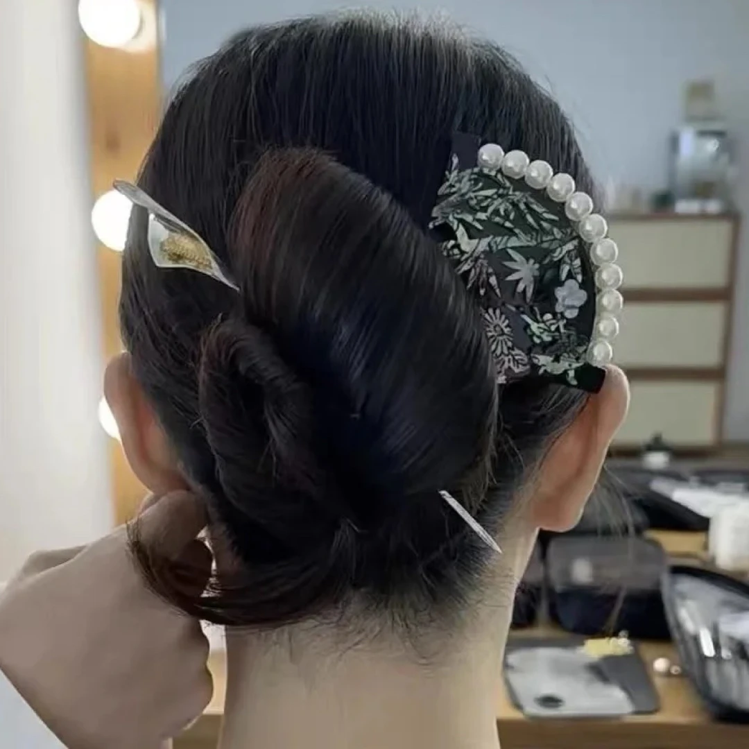 2751新款新中式复古立体发簪百搭新娘晨袍配饰