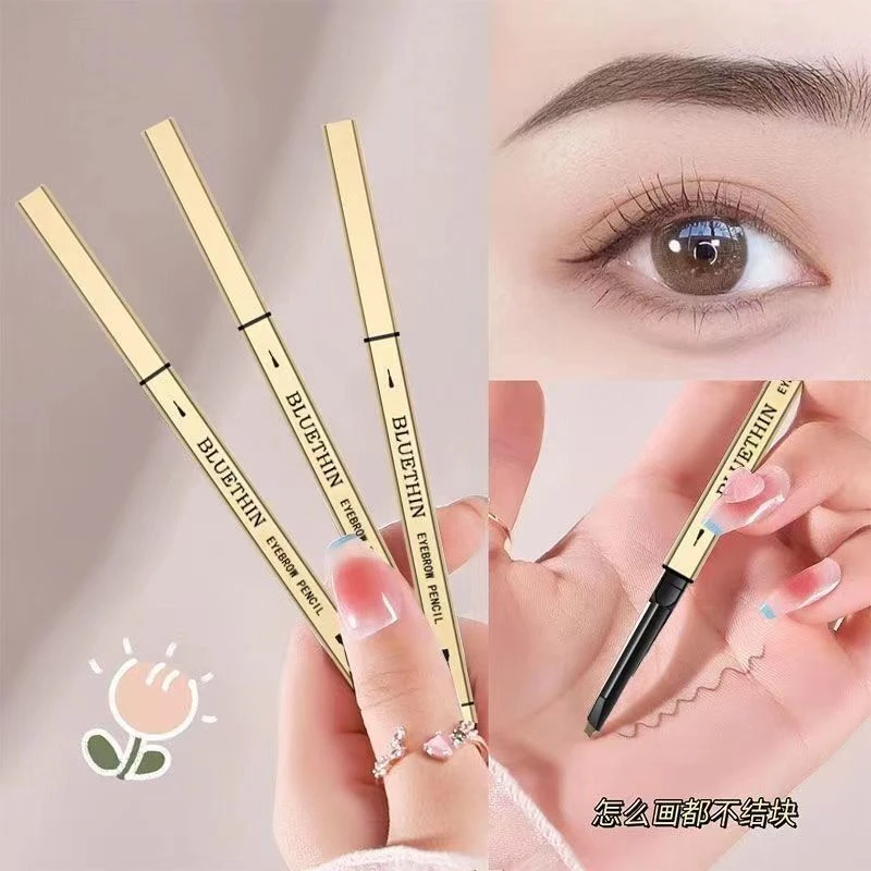 【经典黑小金筷眉笔】Mking Pretty双头三角眉笔防水持久细头