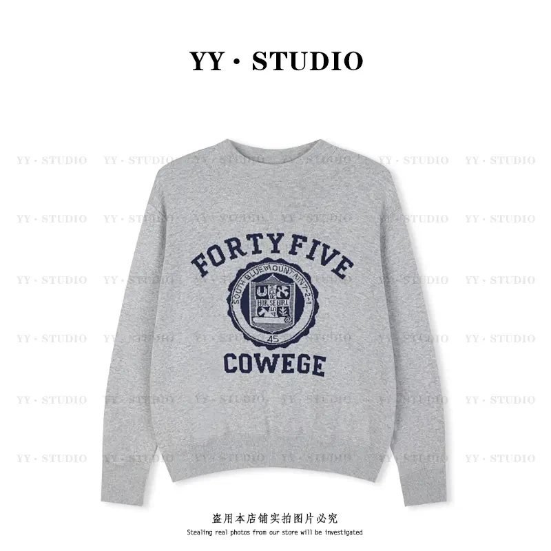 【YANYAN】秋冬新款字母徽章卫衣长袖YY-6159