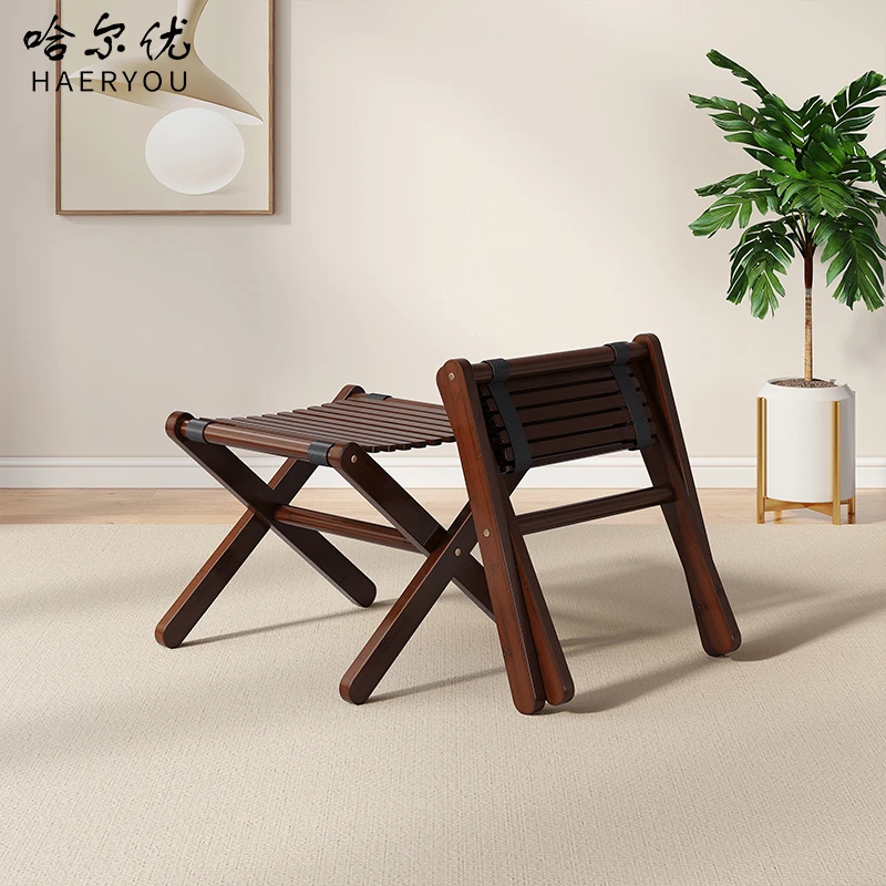 哈尔优折叠凳免安装便携小马扎凳家用休闲户外露营钓鱼轻便小板凳
