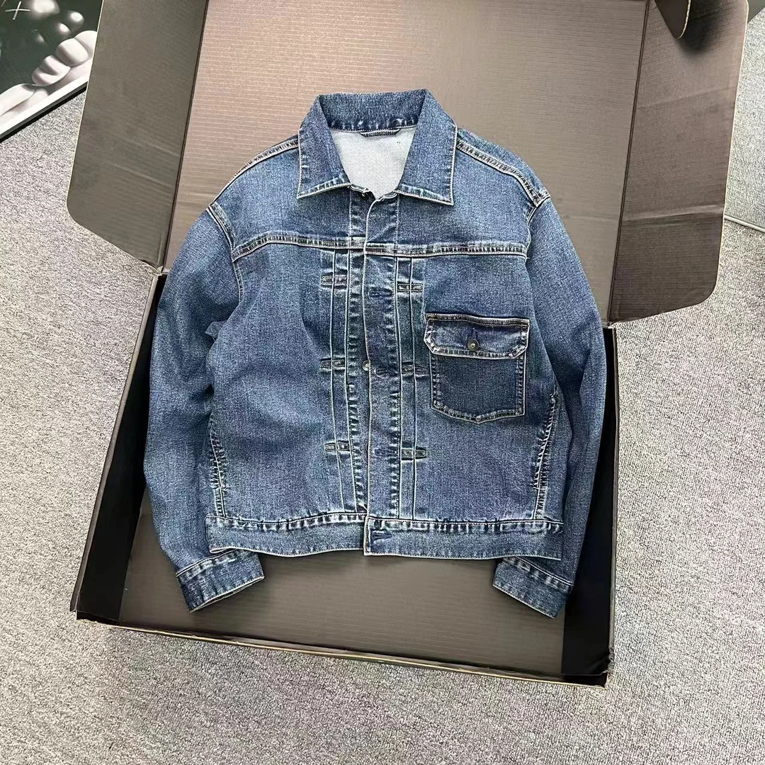 日本纯原 版型超赞 男女同款翻领牛仔夹克外套