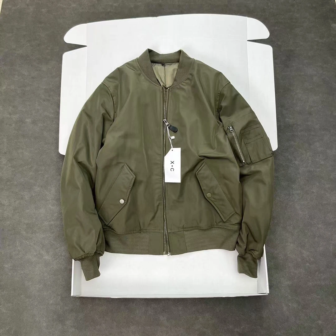 西单大牛货 版型超赞 加厚保暖男女棒球服飞行棉服