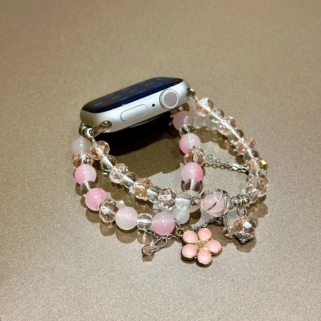 瑞馨宜樱花适用于iwatchS10手表表带10代苹果手表applewatch表带