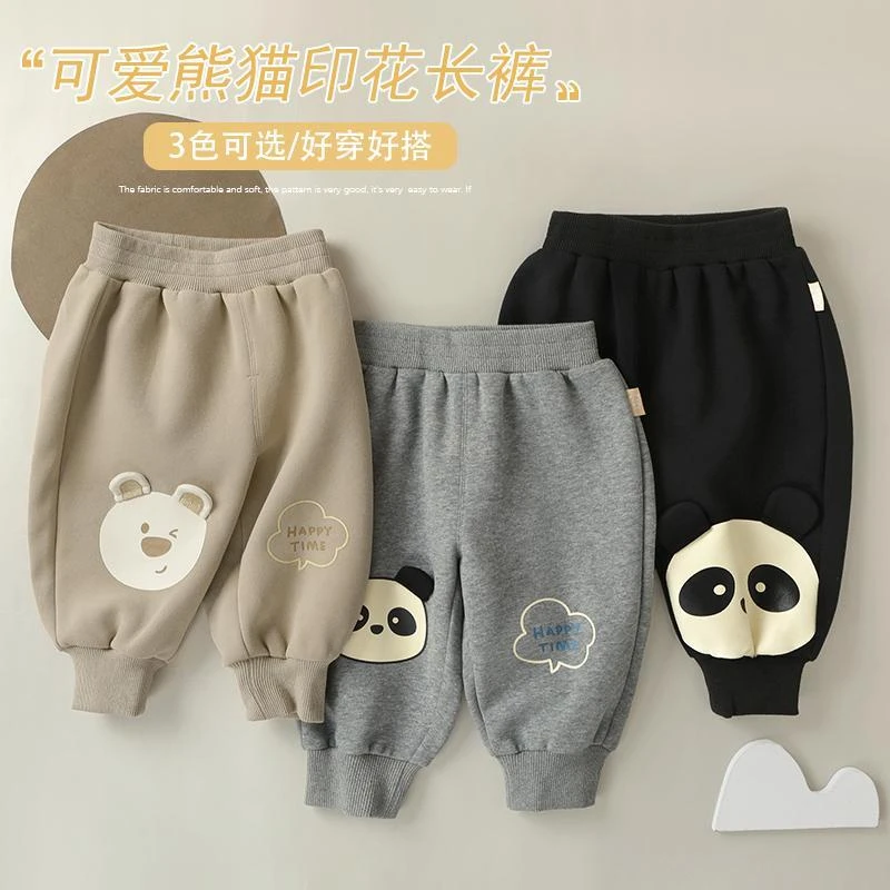 2023婴儿衣服男童运动裤长裤子秋装春秋儿童女童宝宝小童休闲裤