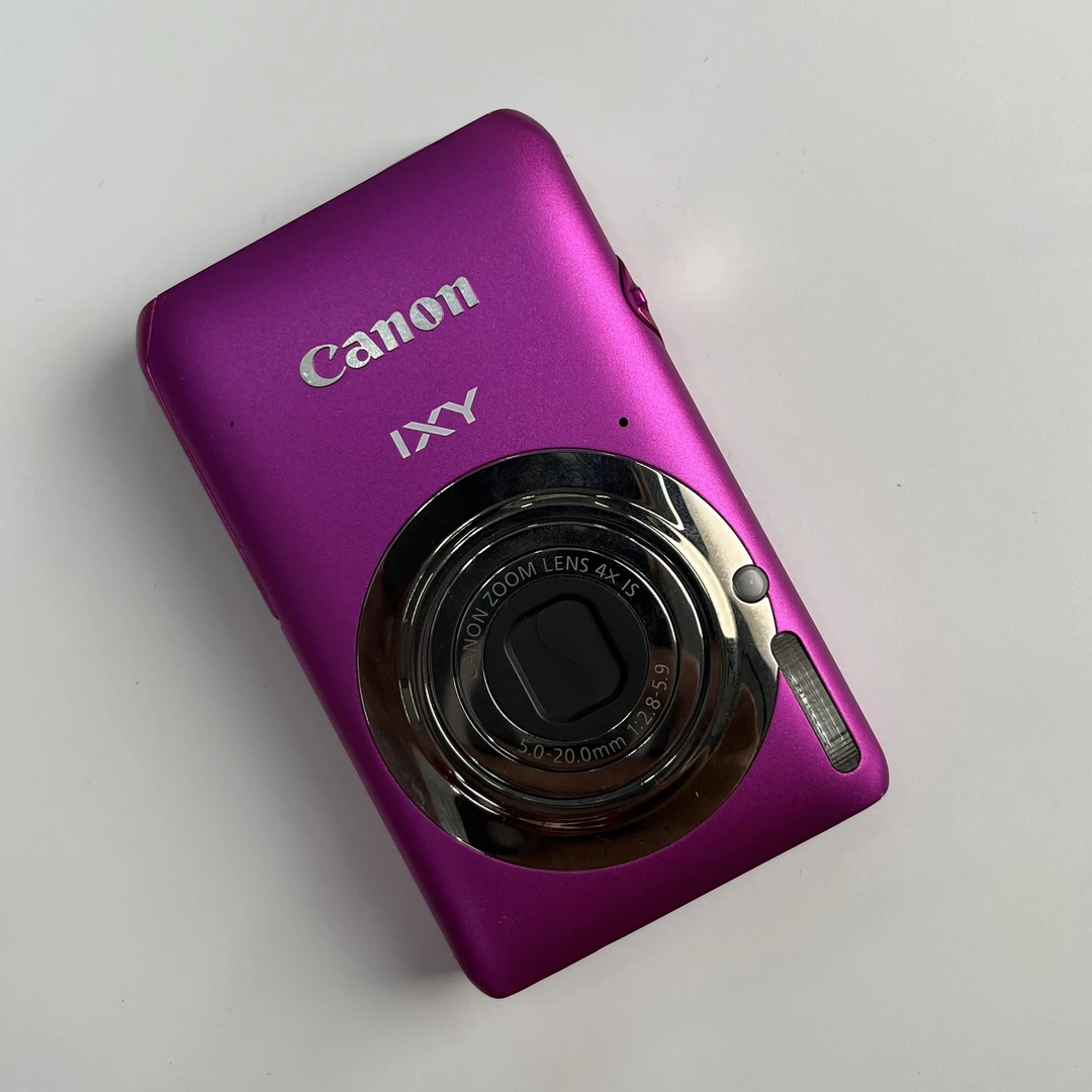95新 Canon/佳能 Ixus115玫红日版1210万像素4倍光学变焦数码相机