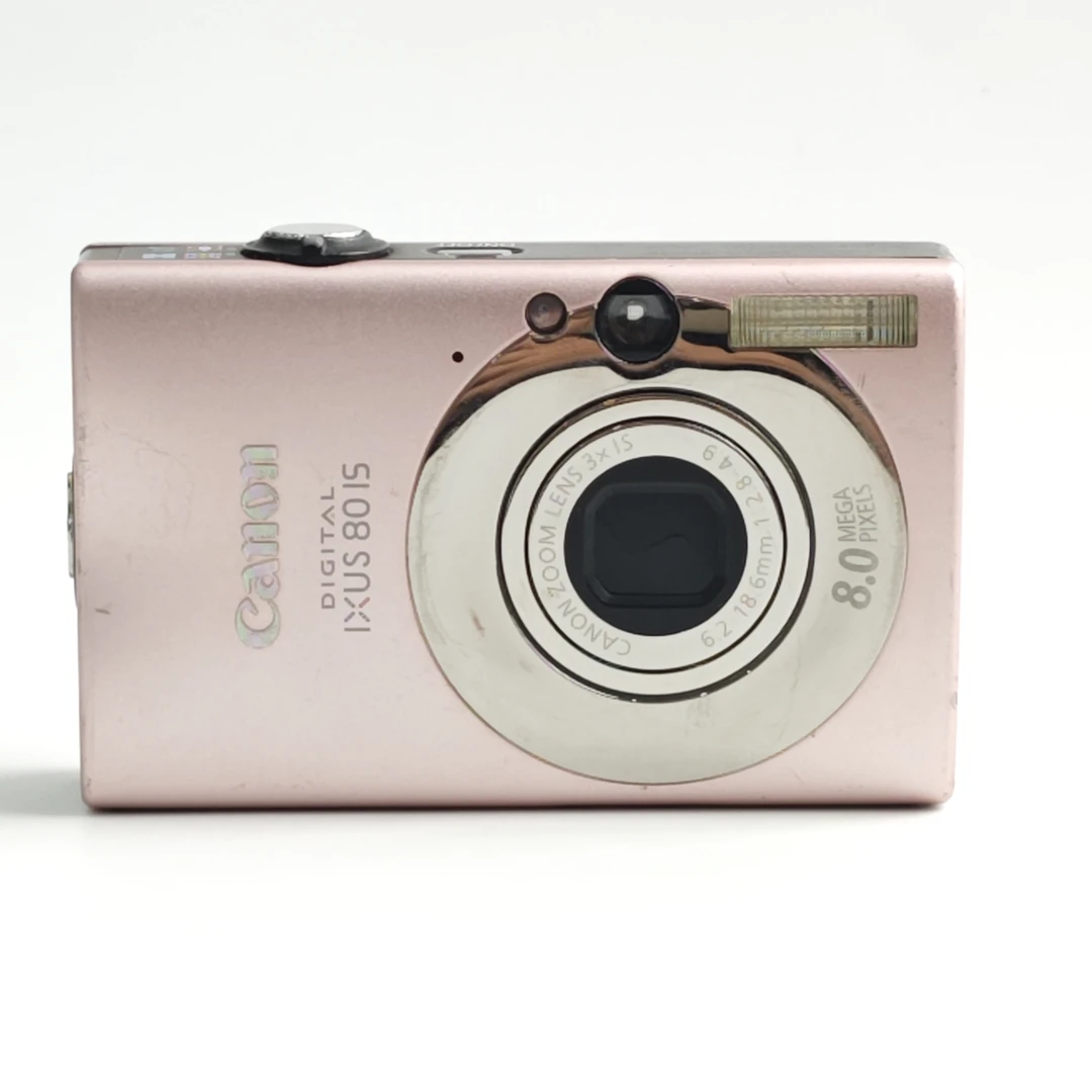 95新 Canon/佳能 ixus80粉色800万像素网感爆款ccd相机