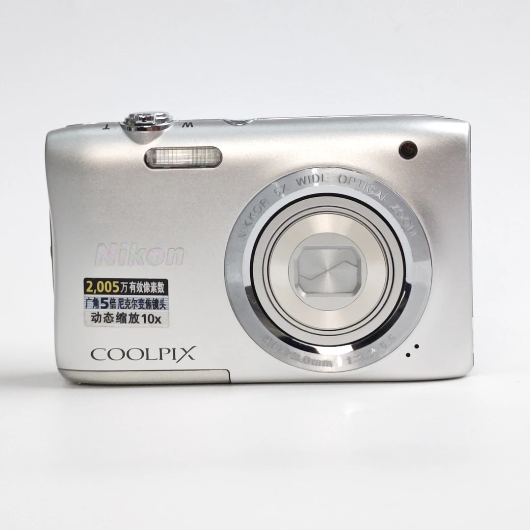 95新 Nikon/尼康 s2900银色2005万像素5倍变焦ccd数码相机