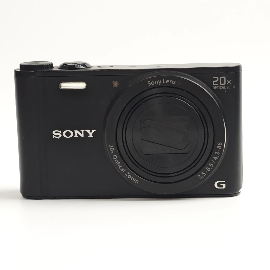 95新 Sony/索尼 wx350黑色1820万像素20倍变焦ccd数码相机