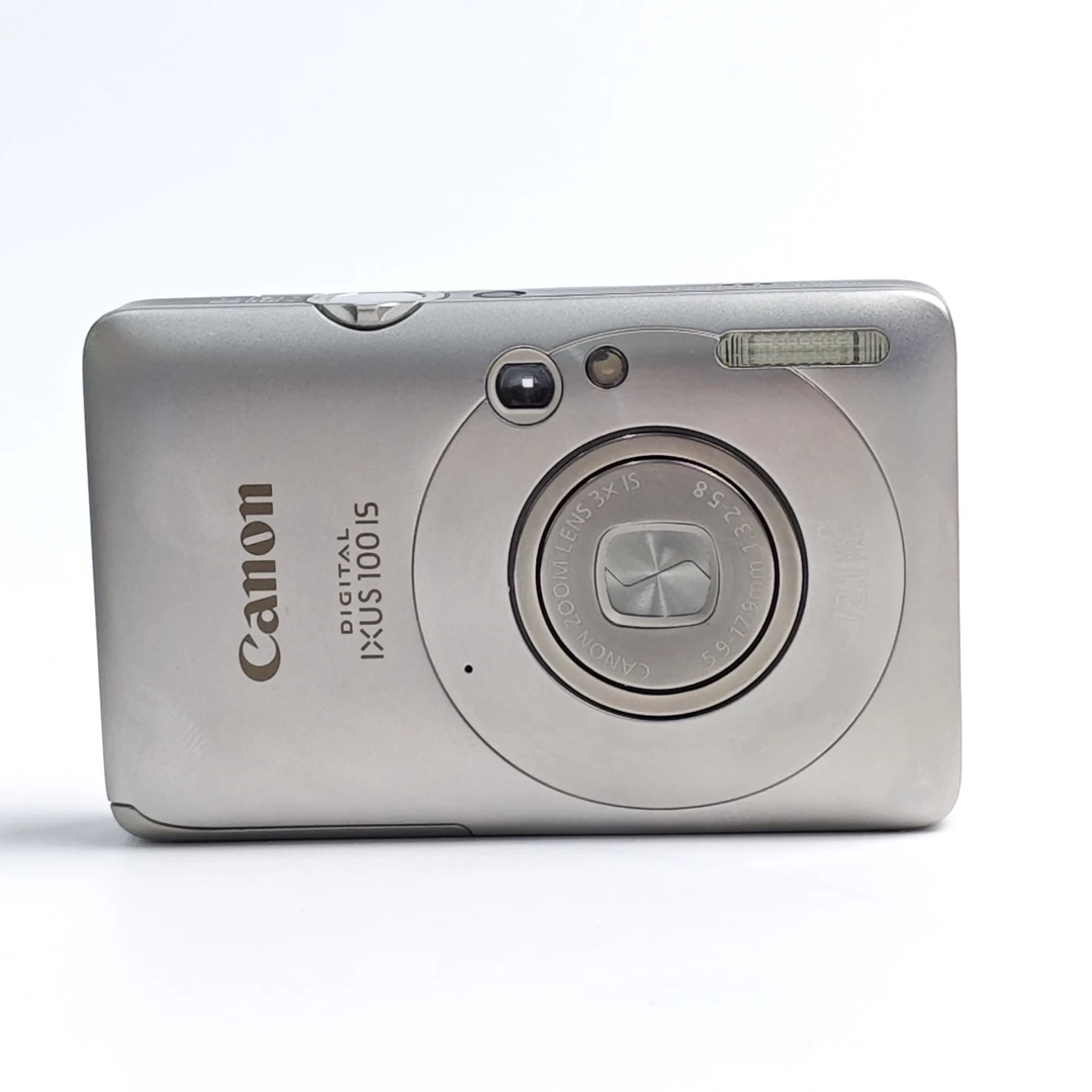95新 Canon/佳能 ixus100银色1210万像素3倍变焦ccd数码相机
