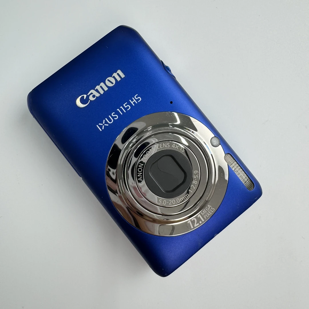 9新 Canon/佳能 Ixus115蓝1210万像素4倍光学变焦数码相机