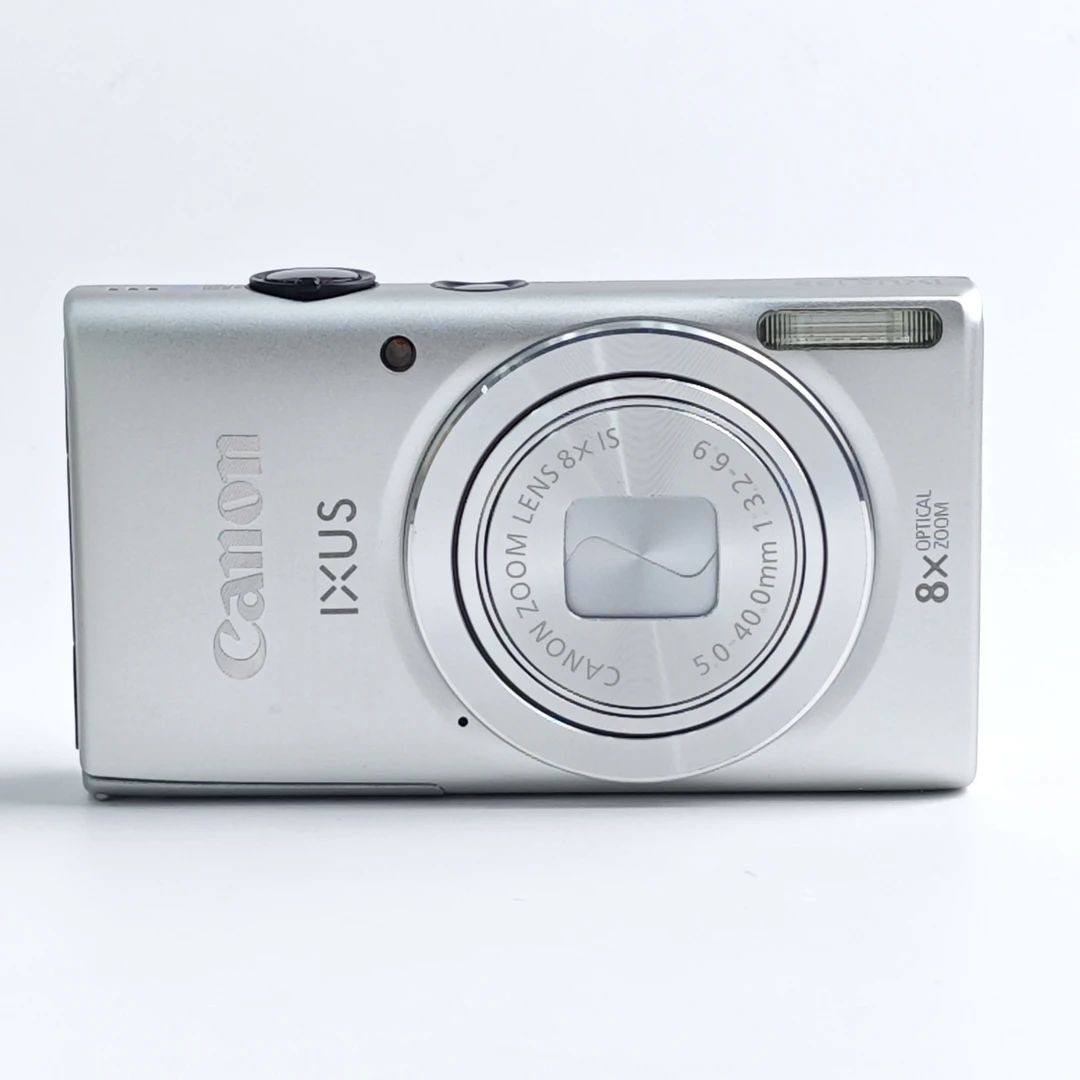 95新 Canon/佳能 ixus132人像冷白款1610万像素8倍变焦数码相机银