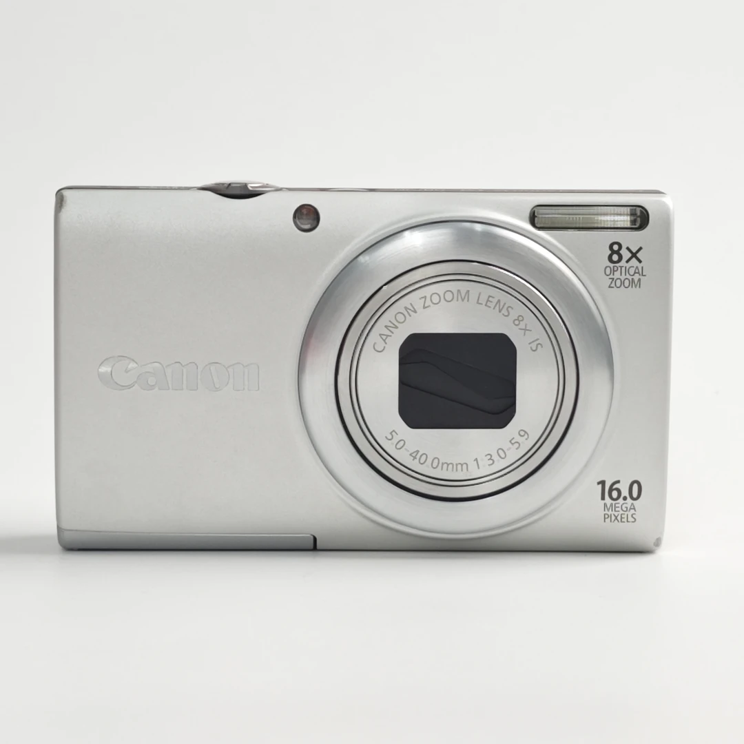95新 Canon/佳能 a4000银1600万像素8倍光学变焦数码相机