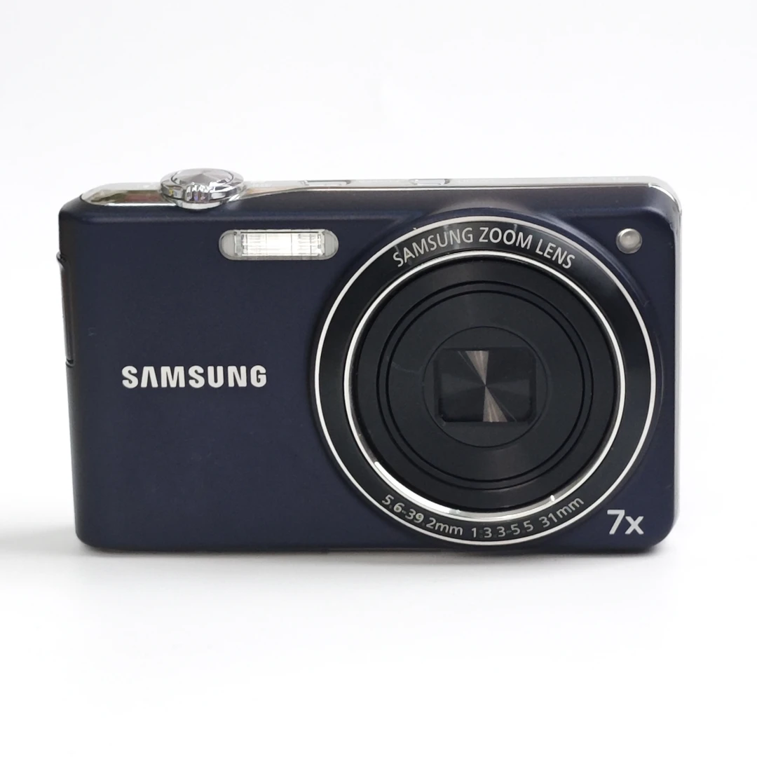 95新 Samsung/三星 pl200蓝调美颜1420万像素7倍变焦ccd数码相机