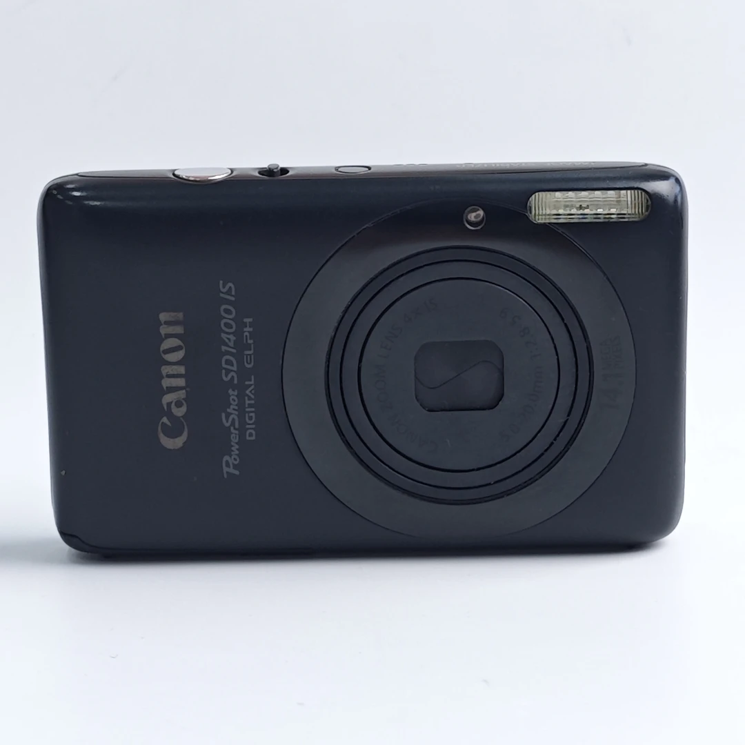 95新 Canon/佳能 ixus130欧版1410万像素4倍变焦ccd数码相机