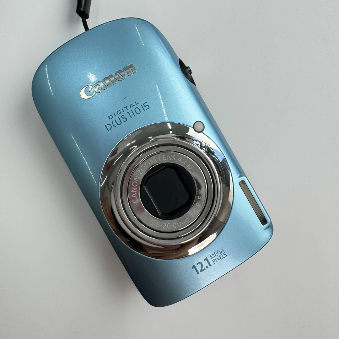 9新 Canon/佳能 Ixus110蓝1210万像素4倍光学变焦数码相机