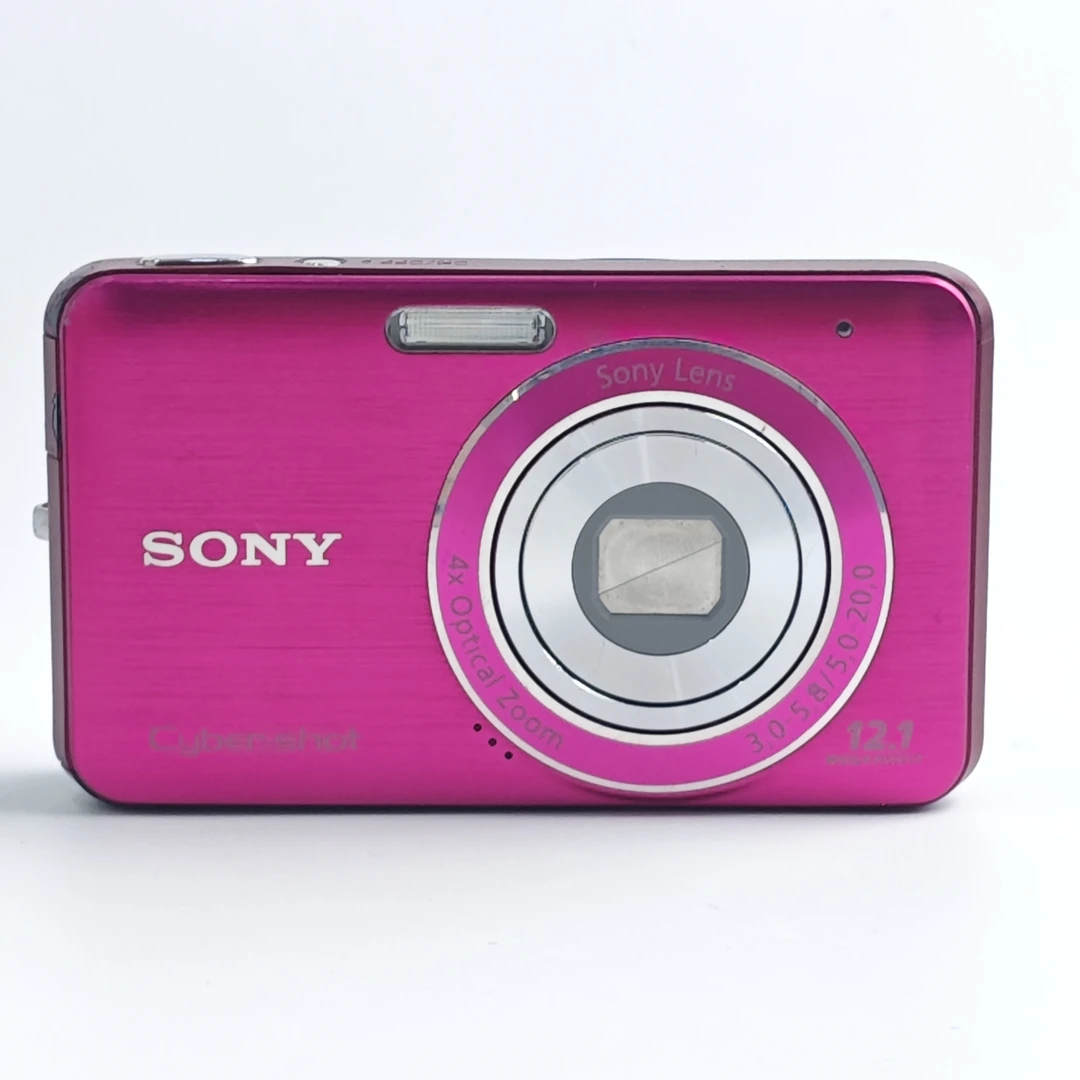 95新 Sony/索尼 w310粉色1210万像素4倍变焦ccd数码相机
