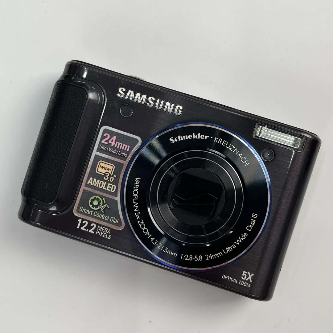 9新 Samsung/三星 wb1000黑色1220万像素5倍变焦ccd数码相机