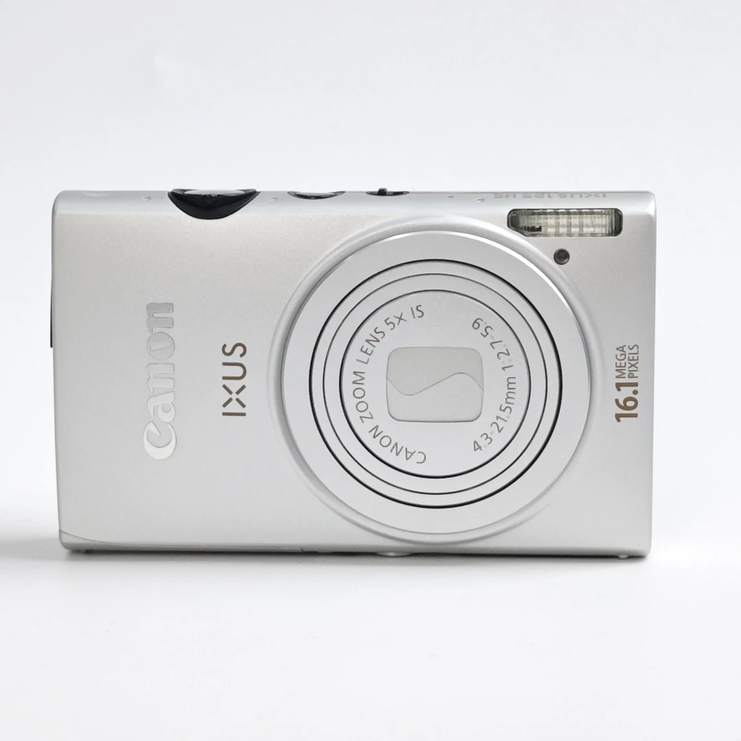95新 Canon/佳能 ixus125银色高清冷调1610万像素5倍实况数码相机