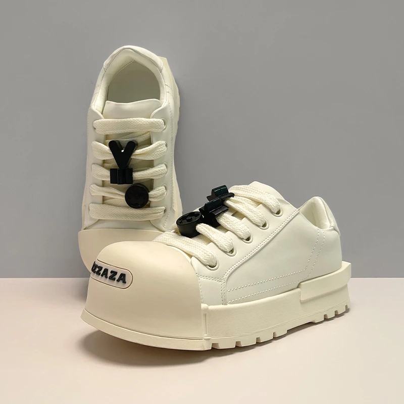 情侣鞋子秋季2025新款超火爆款网红百搭休闲小众大头板鞋男女潮鞋