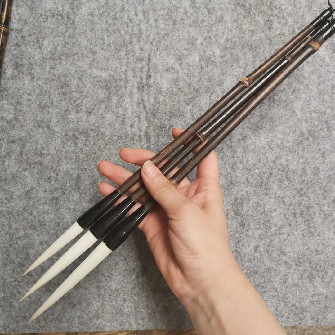 【羊毫长锋】长锋羊毫毛笔长锋兼毫书法草书行书专用狼毫篆书国画笔