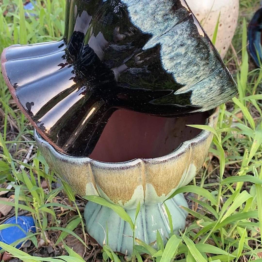 红陶20CM（含）-50CM（不含）瑕疵19-16两个