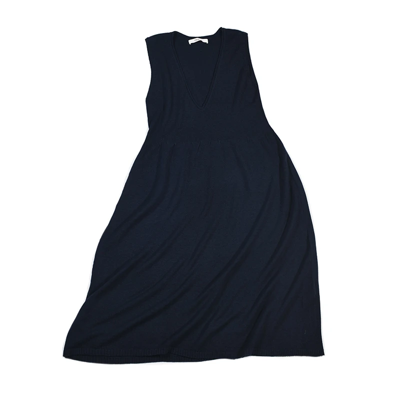 精纺羊毛羊绒混纺百搭针织连衣裙