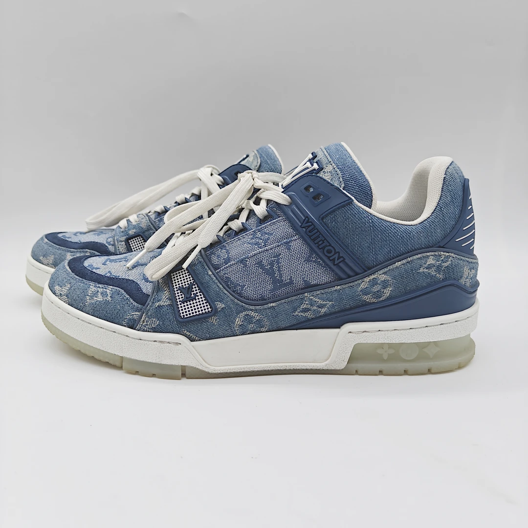 路易威登/Louis Vuitton/6.5码/40.5码/蓝牛仔老花/非全新潮鞋