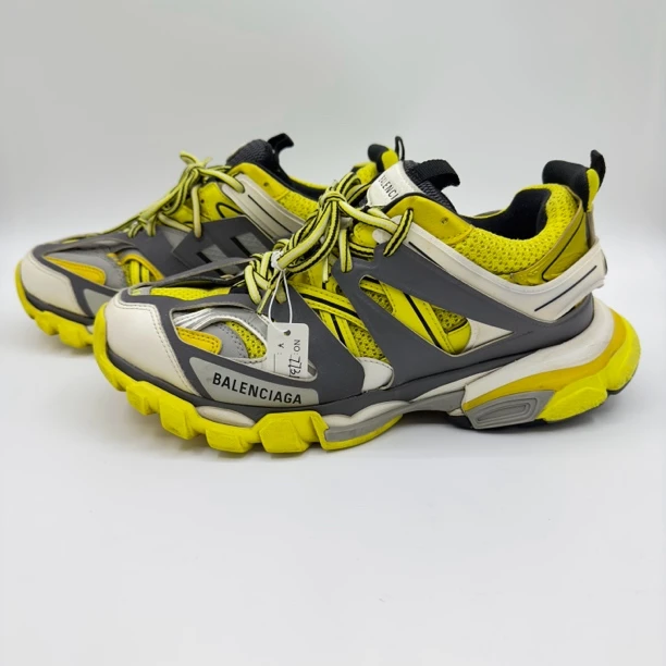 巴黎世家/balenciaga/41码/拼黄色潮流track鞋/成色自定义