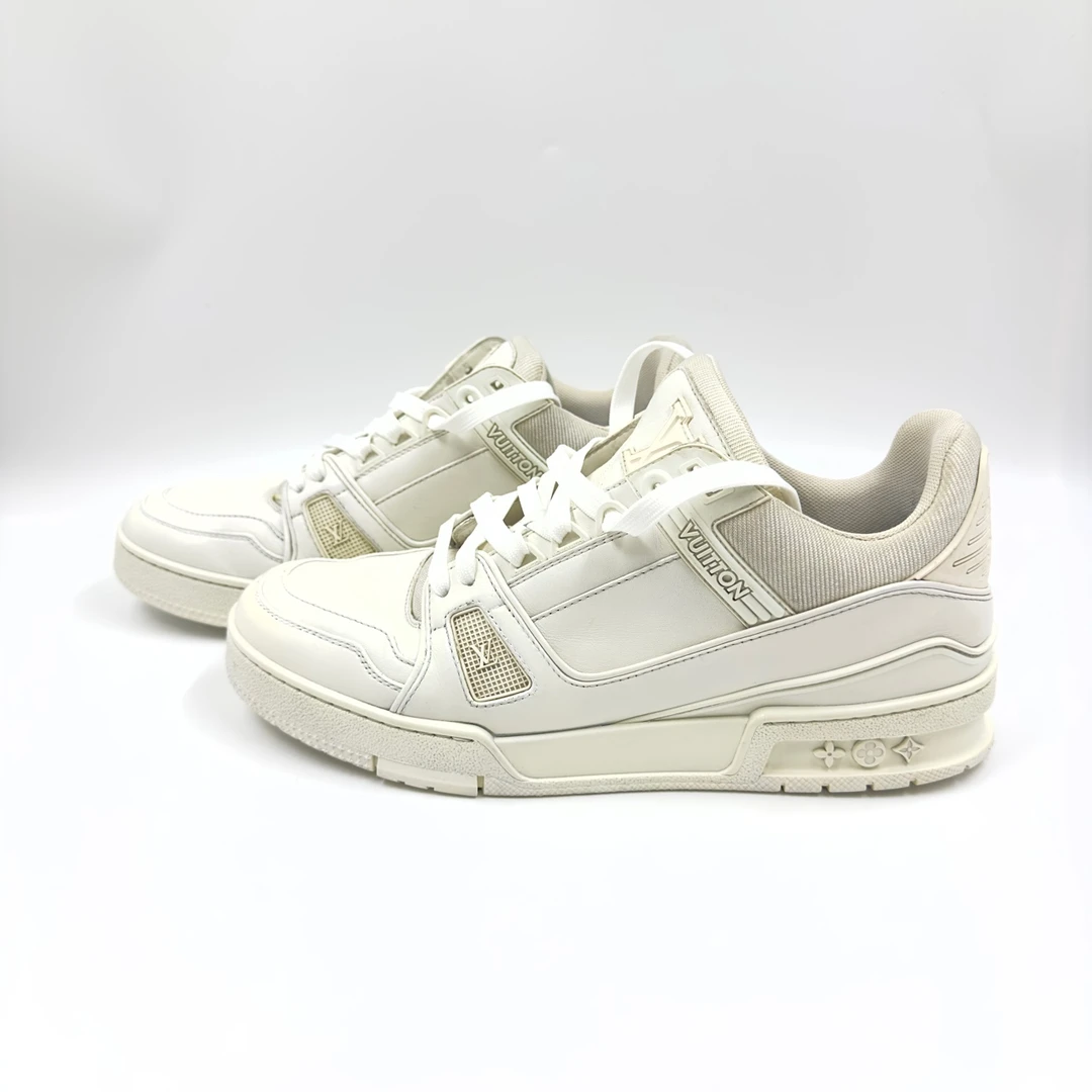 路易威登/Louis Vuitton/7码/41码/纯白trainer潮鞋