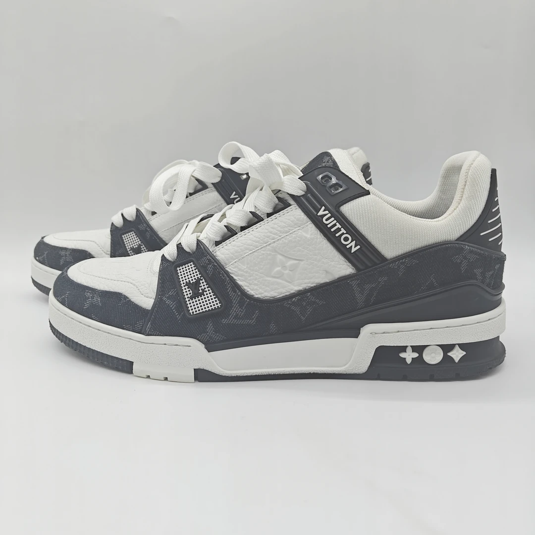 路易威登/Louis Vuitton/7码/41码/黑白牛仔压纹/非全新