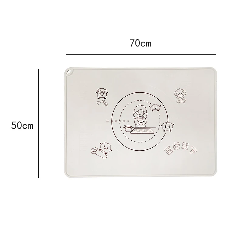出口揉面垫家用和面板 加厚食品级擀面烘焙面食硅胶垫