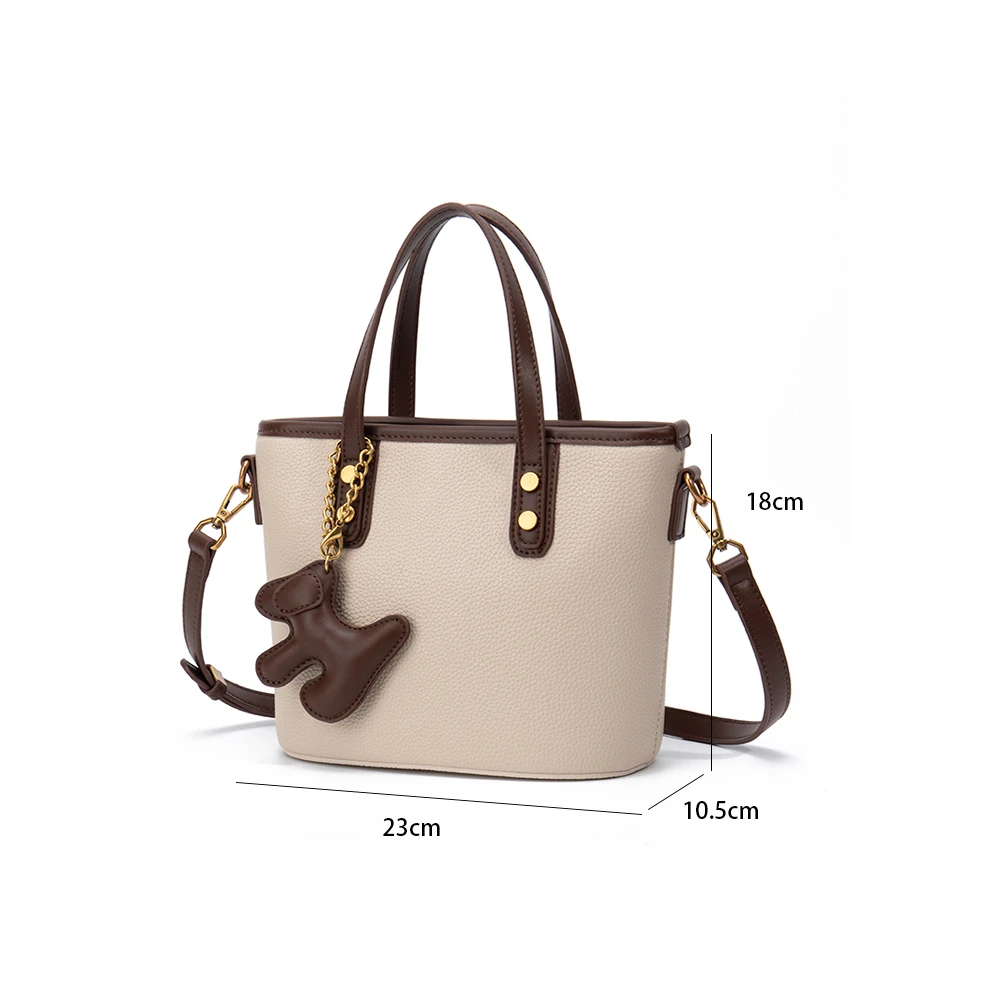 新潮轻奢撞色时尚百搭手提斜挎包Y39492