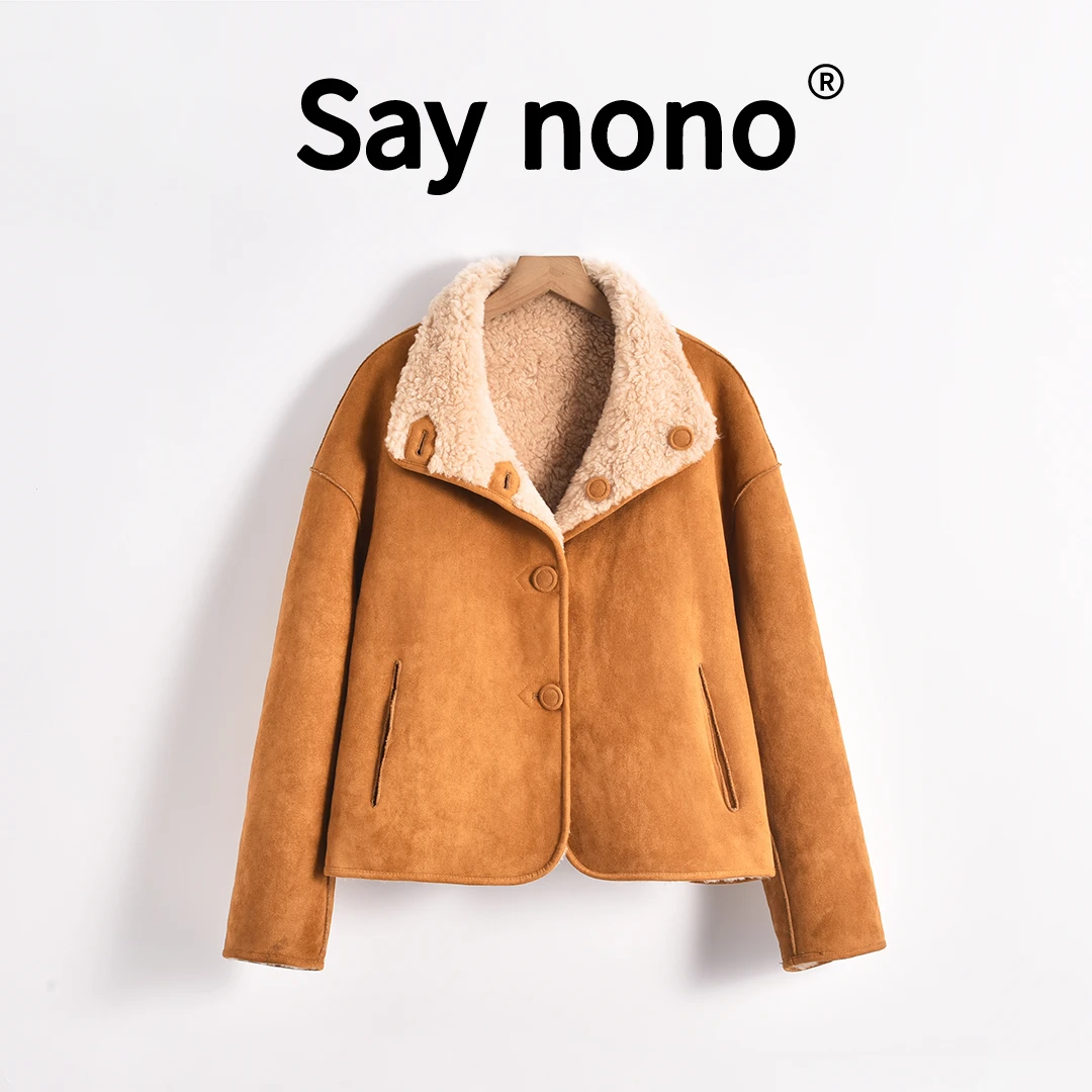 【HONEY AMOR】复古保暖外套冬季小众高级外套长袖棉衣 / MF8962