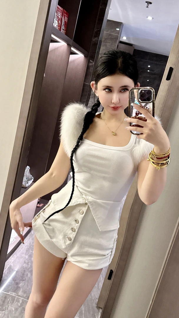 【逍遥小狐狸】性感修身性感上衣