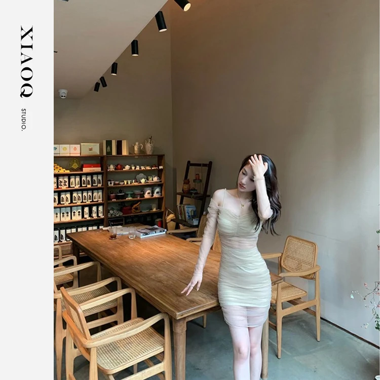 小Q家3389【派对女主】氛围感烫金心机连衣裙T