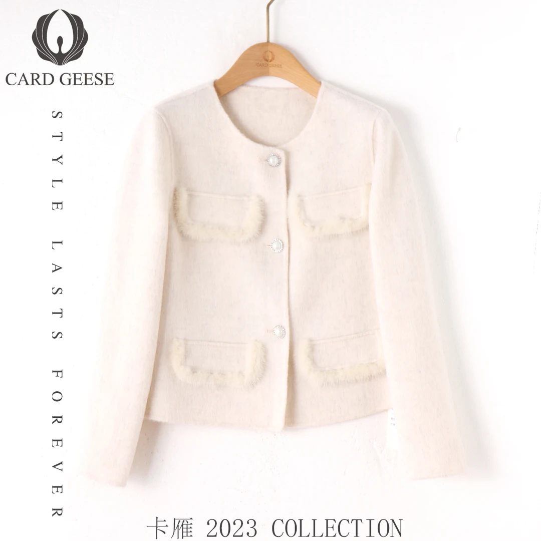 【千颂妮专享】CARD GEESE/卡雁 新款外套#AKY-23D3052-24021