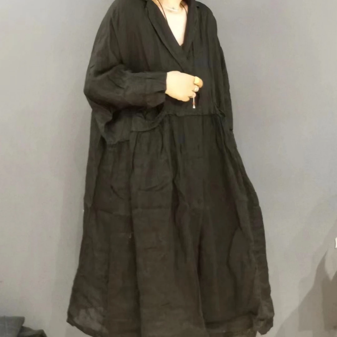 个性百搭稀疏麻拼接外搭（衣长106胸围160穿160斤)