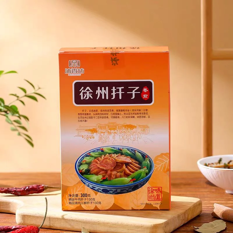 【行走的徐州】徐州特产扦子下酒菜桌上美食熟食卷煎当地食品配菜