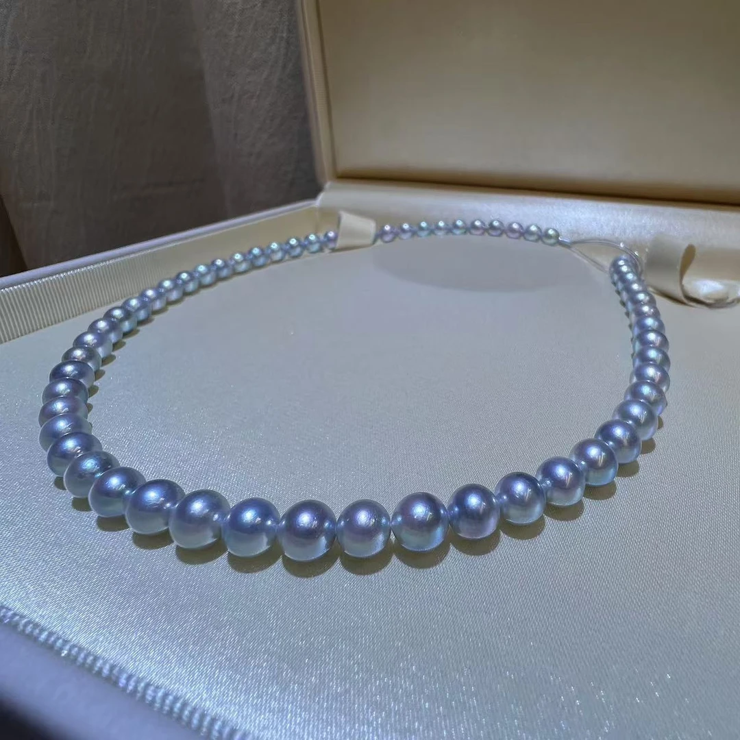 【南南专属】6-7mm海水珍珠真多麻项链-X037