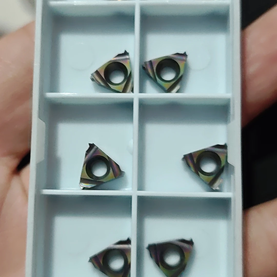 螺纹刀片11IR内丝刀片 不锈钢淬火钢硬钢件加工