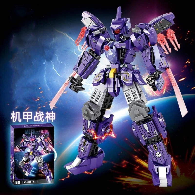 2025高达机甲人仔积木拼装关节可动独角兽机动男孩子机甲兼容乐高