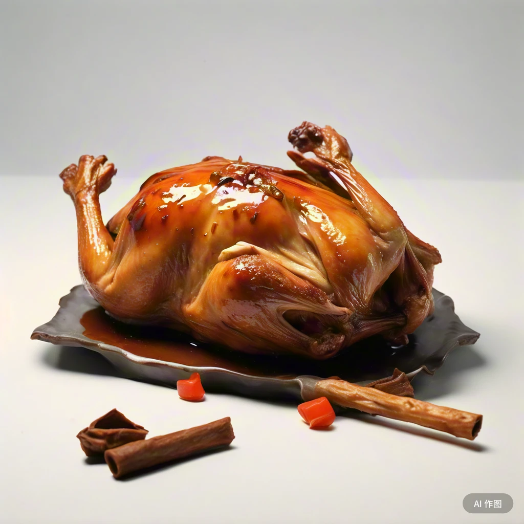 【开播福利】正宗德州五香扒鸡300g，德州扒鸡传统味道美食年夜饭R99