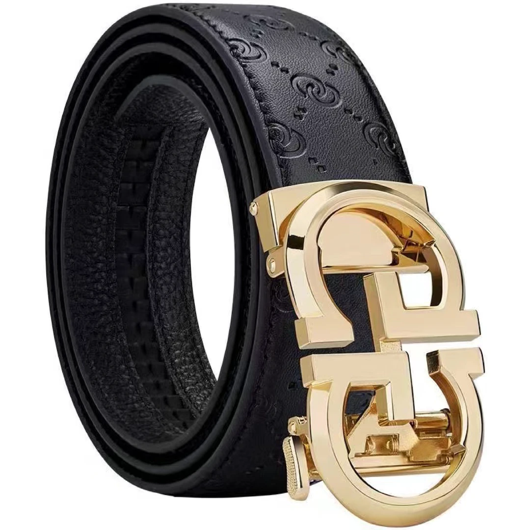 SHI SHI/施仕【关少补贴】腰带G款金色男士高档时尚休闲百搭商务