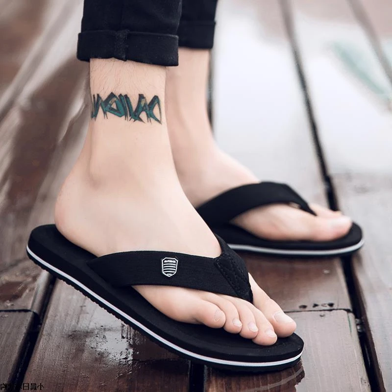 日本DB人字拖男防滑夏季男士拖鞋大码夹趾凉拖鞋外穿夹脚沙滩鞋潮