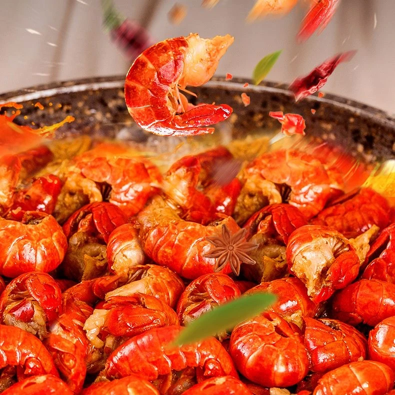 麻辣龙虾尾100g一罐虾肉饱满