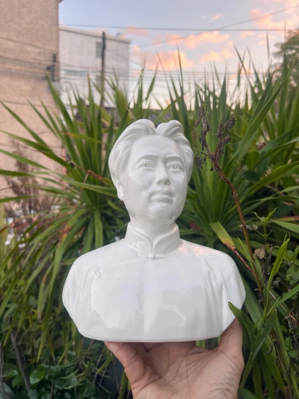 毛主席瓷像23公分