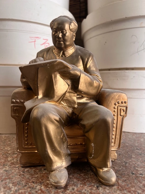 毛主席雕塑像22公分树脂工艺陶瓷创意大号大型