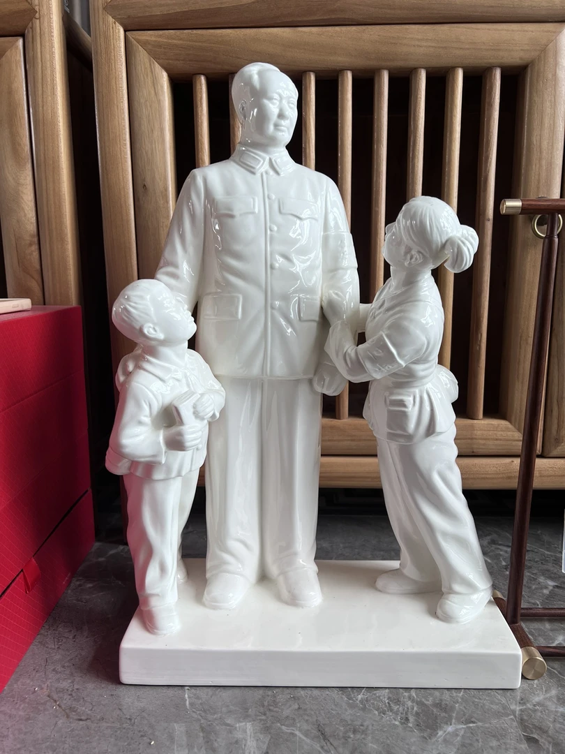 毛主席瓷像摆件50公分