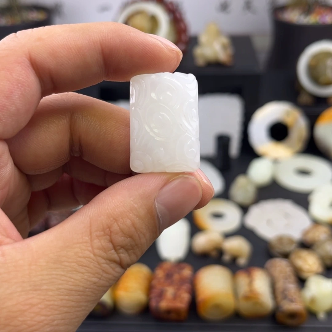 【闪购商品】和田玉（糖玉）颈饰未镶嵌王****5