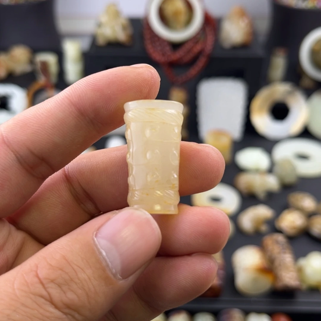 【闪购商品】和田玉（糖玉）颈饰未镶嵌洪*